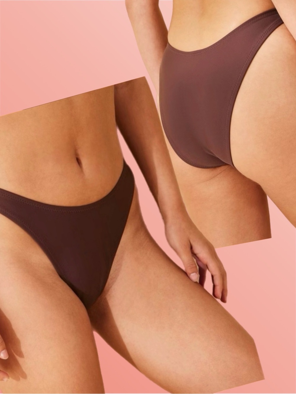 Wild Fable | Women's Mid-Rise Ultra High Leg Super Cheeky Bikini Bottom Medium